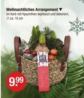 Weihnachtliches Arrangement im V-Markt Prospekt Weihnachtliches Arrangement von im aktuellen V-Markt Prospekt für 9,99 €