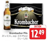 Pils im Angebot bei EDEKA in Schorndorf Pils Angebote von Krombacher bei EDEKA Schorndorf für 12,49 €