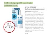 HYLO COMOD befeuchtende Augentropfen bei LINDA Premiumapotheke im Blankenburg Prospekt für 11,95 €