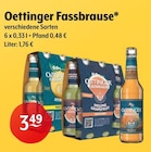 Fassbrause Angebote von Oettinger bei Getränke Hoffmann Langenfeld für 3,49 €