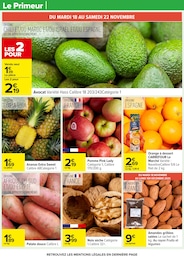 Prix et réduction Desserte dans le prospectus Carrefour en cours Offre Desserte dans le catalogue Carrefour du moment à la page 20