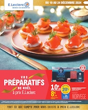 Prospectus E.Leclerc à Chamagne, "VOS PRÉPARATIFS DE NOËL à prix E.Leclerc", 88 pages de promos valables du 10/12/2024 au 24/12/2024