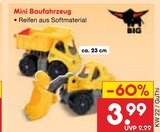 Mini Baufahrzeug von BIG für 3,99 € bei Netto Marken-Discount im Angebot Mini Baufahrzeug von BIG im aktuellen Netto Marken-Discount Prospekt