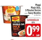 Magic Asia 5 Minuten Terrine im EDEKA Prospekt Magic Asia 5 Minuten Terrine von Maggi im aktuellen EDEKA Prospekt für 0,99 €