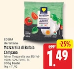 Mozzarella di Bufala Campana von EDEKA Herzstücke für 1,49 € bei EDEKA im Angebot Mozzarella di Bufala Campana von EDEKA Herzstücke im aktuellen EDEKA Prospekt