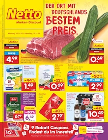 Schweinefleisch im aktuellen Netto Marken-Discount Prospekt (Dresden) Schweinefleisch im Netto Marken-Discount Prospekt "Aktuelle Angebote" mit 63 Seiten (Dresden)