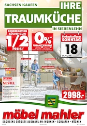 Möbel Mahler Siebenlehn Prospekt für Karcha: "IHRE TRAUMKÜCHE", 16 Seiten, 14.01.2026 - 20.01.2026