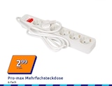 Action Aschaffenburg - Mehrfachsteckdose Angebot im Prospekt Mehrfachsteckdose bei Action im Aschaffenburg Prospekt für 2,99 €