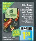 Vegane Schinkenwürfel von Billie Green im aktuellen EDEKA Prospekt