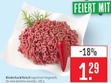 Rinderhackfleisch bei Marktkauf im Laufach Prospekt für 1,29 €
