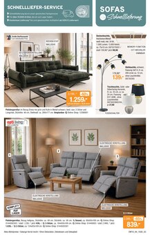 Couch im aktuellen Opti-Wohnwelt Prospekt (Würzburg) Couch im Opti-Wohnwelt Prospekt "Polster & Boxspring Aktionstage" mit 40 Seiten (Würzburg)