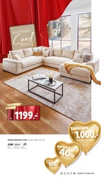 Wohnlandschaft im Polstermöbel Fischer Prospekt "Spektakuläre Neueröffnung" auf Seite 3