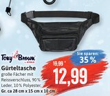 Gürteltasche Angebote von Tony Brown bei Kaufhaus Stolz Rostock für 12,99 €