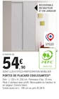 Portes de placard coulissantes en promo chez E.Leclerc Portes de placard coulissantes dans le catalogue E.Leclerc