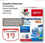 Magnesium im Angebot bei GLOBUS in Krefeld Magnesium Angebote von Doppelherz bei GLOBUS Krefeld für 1,99 €