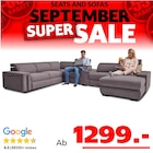 Seats and Sofas Bernau - Ravello Wohnlandschaft Angebot im Prospekt Ravello Wohnlandschaft bei Seats and Sofas im Bernau Prospekt für 1.299,00 €