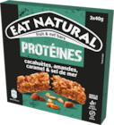 BARRES DE CÉRÉALES PROTÉINÉES EAT NATURAL - EAT NATURAL en promo chez Auchan Hypermarché BARRES DE CÉRÉALES PROTÉINÉES EAT NATURAL - EAT NATURAL dans le catalogue Auchan Hypermarché