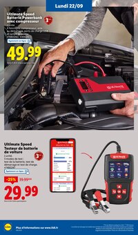 Promo Accessoire voiture dans le catalogue Lidl du moment à la page 62