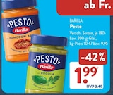 Pesto von Barilla im aktuellen ALDI SÜD Prospekt