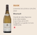Monoprix la Garenne La Garenne-Colombes - Promo Meursault 2023 Promo Meursault 2023 à 59,10 € dans le catalogue Monoprix la Garenne à La Garenne-Colombes