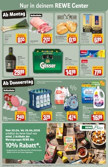 Bier im REWE Prospekt "Dein Markt" mit 32 Seiten (Laatzen)