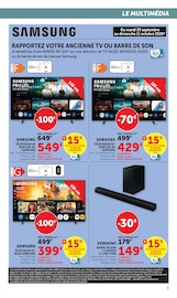 Promos Télévision dans le catalogue "Super U" de Super U Télévision en promo dans le catalogue Super U à la page 3