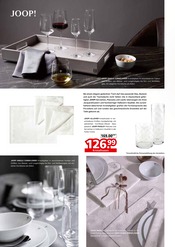 Glas im Segmüller Prospekt in Mannheim Aktueller Segmüller Prospekt mit Glas, "Home Collections Joop!", Seite 4