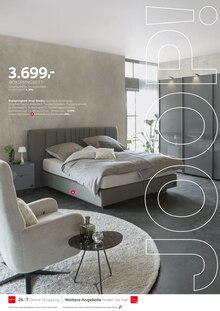 Bett im XXXLutz Prospekt "HOME COLLECTIONS" mit 18 Seiten (Darmstadt)