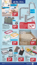 Aktueller ALDI Nord Prospekt mit Badmöbel, "Aktuelle Angebote", Seite 21