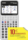 Calculatrice graphique GraphMath-W-ET - CASIO en promo chez Intermarché Poitiers à 99,99 €