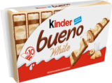 Bueno white - Kinder - Lidl à Béziers Bueno white - Kinder en promo chez Lidl Béziers à 3,49 €