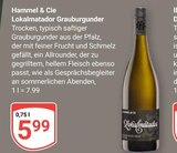 Lokalmatador Grauburgunder Angebote von Hammel & Cie bei GLOBUS Herne für 5,99 €