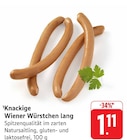 Knackige Wiener Würstchen lang im aktuellen EDEKA Prospekt