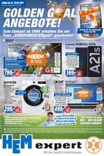 HEM expert Prospekt für Fuchsenmühle mit 8 Seiten HEM expert Prospekt für Fuchsenmühle: "GOLDEN GOAL ANGEBOTE!", 8 Seiten, 23.06.2021 - 02.07.2021