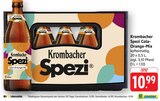 Spezi Cola-Orange-Mix Angebote von Krombacher bei E center Speyer für 10,99 €