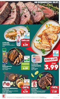 Grillfleisch im Kaufland Prospekt "Hier bin ich richtig" mit 75 Seiten (Leipzig)