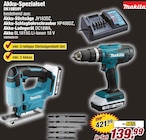 Akku-Spezialset DK18B59Y Angebote von Makita bei POCO Menden für 139,99 €