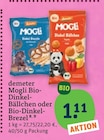 Bio-Dinkel-Bällchen oder Bio-Dinkel-Brezel von demeter, Mogli im aktuellen tegut Prospekt für 1,11 €