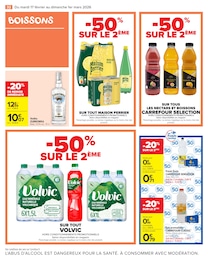 Prix et réduction Tonic dans le prospectus Carrefour Market en cours Offre Tonic dans le catalogue Carrefour Market du moment à la page 34