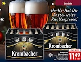 Aktuelle Krombacher Angebote bei EDEKA in Rheine Aktuelles Pils Angebot bei EDEKA in Rheine ab 11,49 €