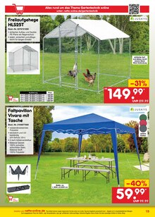 Partyzelt im Netto Marken-Discount Prospekt "netto-online.de - Exklusive Angebote" mit 40 Seiten (Wolfsburg)