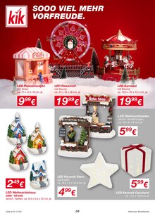 Weihnachtsdeko im KiK Prospekt "SOOO VIEL MEHR WINTER-WOW" mit 32 Seiten (Göttingen)