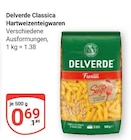 Classica Hartweizenteigwaren Fusilli Angebote von Delverde bei GLOBUS Brühl für 0,69 €