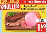 Paprika Bauch oder Hinterschinken ohne Speck bei EDEKA im Poing Prospekt für 1,69 €