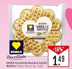 Herzstücke Bourbon Vanille Waffeln Angebote von EDEKA bei Marktkauf Freiburg für 1,49 €