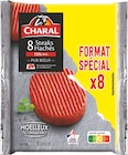 Viande bovine : 8 steaks hachés 15% mg - CHARAL - Intermarché Hyper Viande bovine : 8 steaks hachés 15% mg - CHARAL à 11,99 € dans le catalogue Intermarché Hyper
