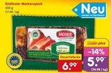 Südtiroler Markenspeck im Angebot bei Netto Marken-Discount in Amberg Südtiroler Markenspeck Angebote von MOSER bei Netto Marken-Discount Amberg für 5,99 €
