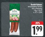 Aktuelle Mettwurst Angebote bei EDEKA in Nürnberg Aktuelles Kabanos Klassik Angebot bei EDEKA in Nürnberg ab 1,99 €