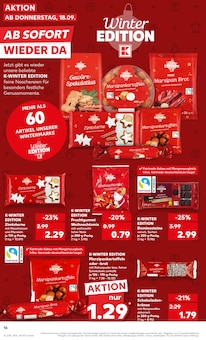 Marzipan im Kaufland Prospekt "Aktuelle Angebote" mit 54 Seiten (Bielefeld)