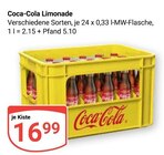 Limonade im Angebot bei GLOBUS in Zwickau Limonade Angebote von Coca-Cola bei GLOBUS Zwickau für 16,99 €